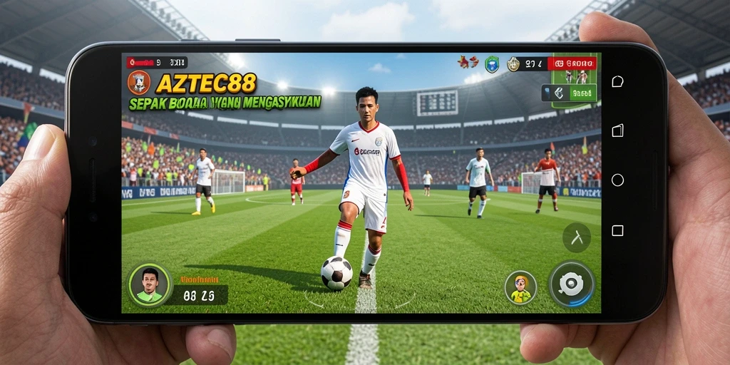 Tampilan gameplay AZTEC88 yang dinamis dan efektif.