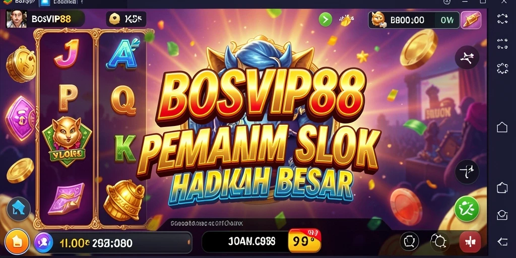 Gameplay seru dan menarik di BOSVIP88 dengan tema slot yang beragam.