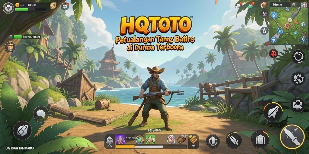 Gameplay HQTOTO yang menarik di dunia terbuka.