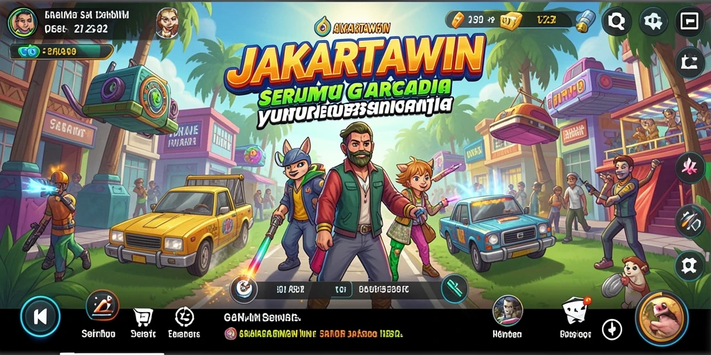 Screenshot gameplay menampilkan level dan tantangan <strong>JAKARTAWIN</strong> yang menegangkan.