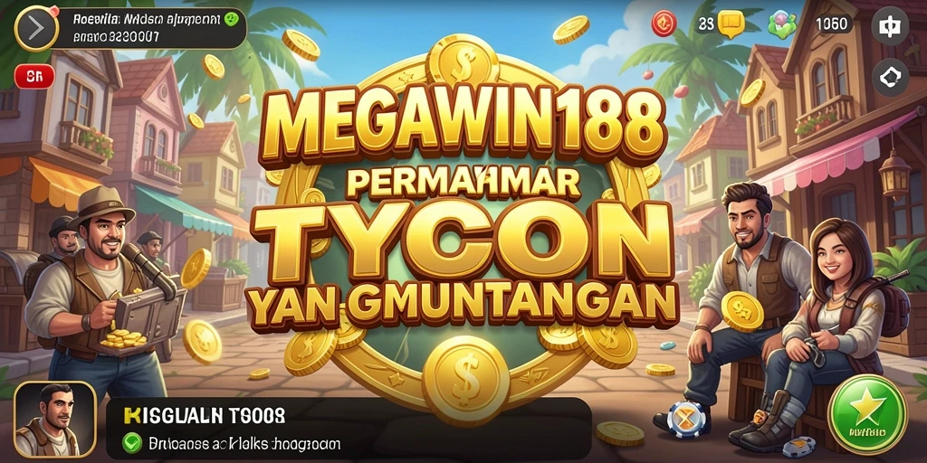 Tampilan gameplay seru dalam permainan Tycoon MEGAWIN188.