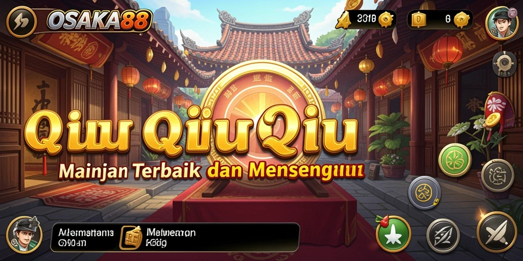 Tampilan gameplay QiuQiu yang mengasyikkan di OSAKA88.