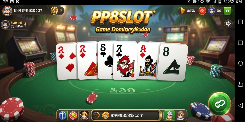 Tampilan gameplay seru dan interaktif dari PP8SLOT.